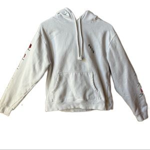 Obey Hoodie w/ Roses on Sleeves